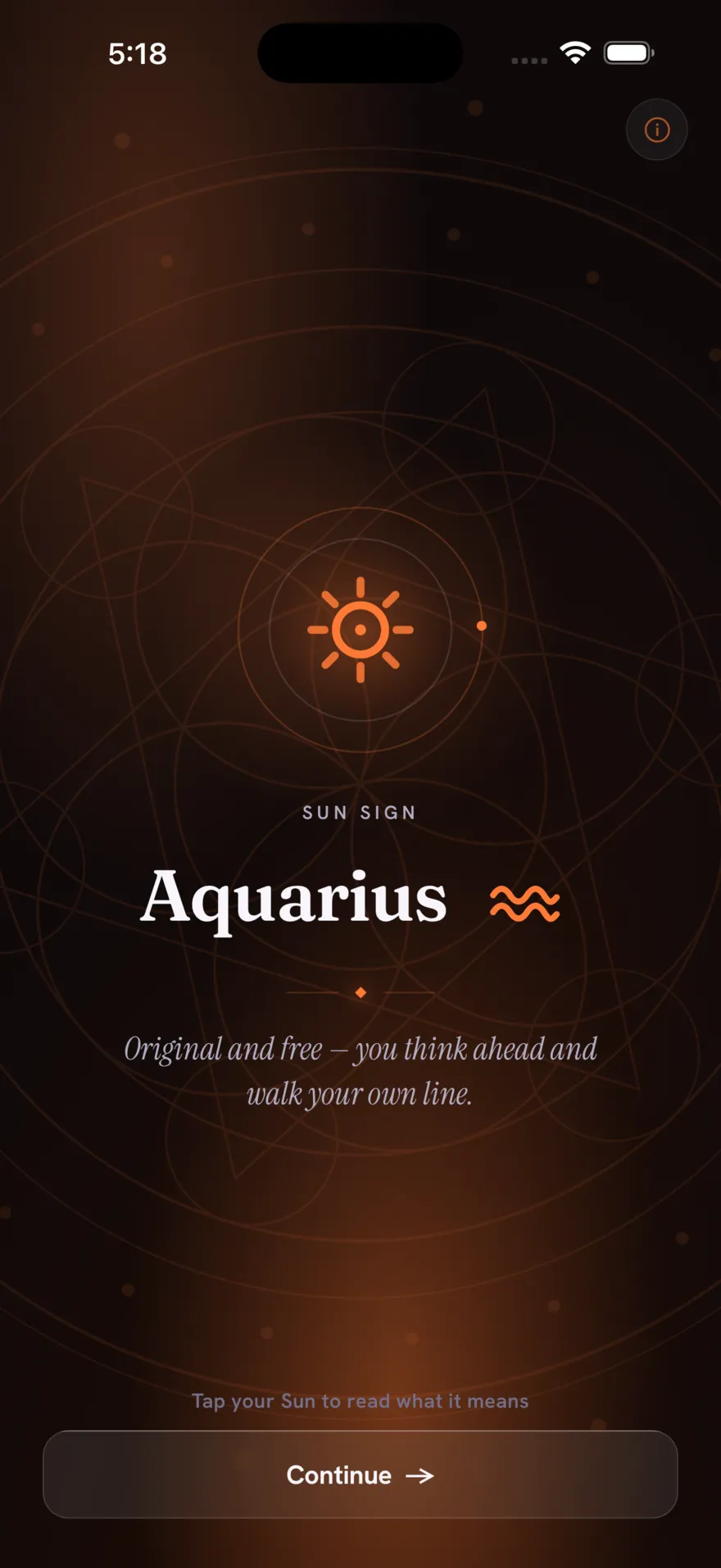 Your Sun sign reading in Palmy